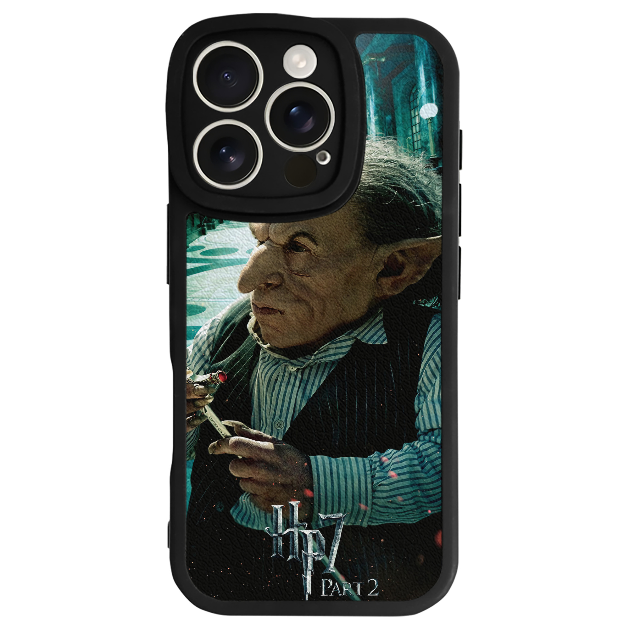 （画像用） Harry Potter ハリー・ポッターシリーズ 【iPhone 16シリーズ対応】シリコンスマホケース（レザー調） 材質：シリコン